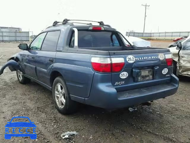 2006 SUBARU BAJA SPORT 4S4BT62CX67103271 image 2