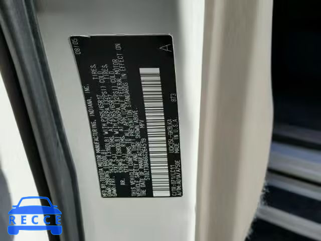 2006 TOYOTA SEQUOIA LI 5TDZT38A66S264519 зображення 9