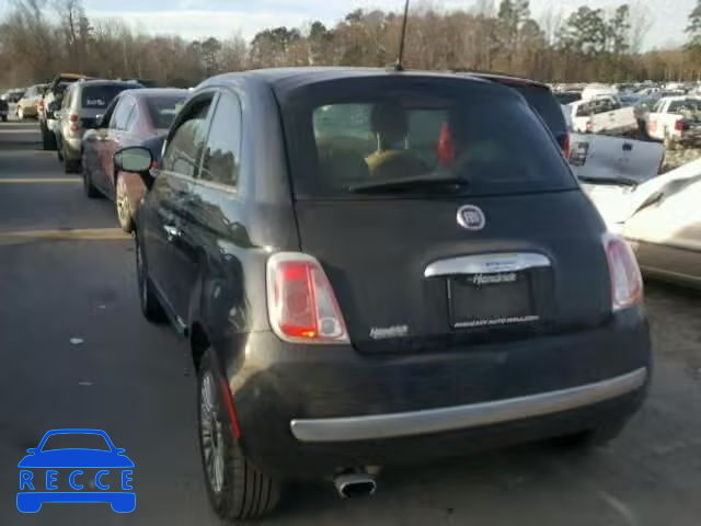 2012 FIAT 500 LOUNGE 3C3CFFCRXCT140318 image 2