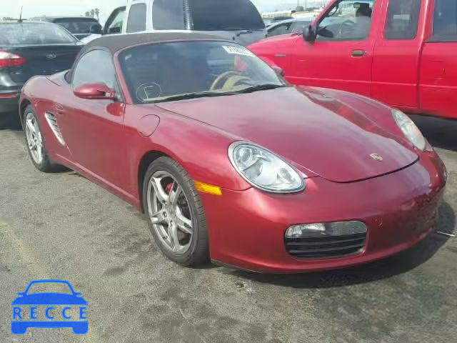 2008 PORSCHE BOXSTER WP0CA29828U712092 image 0