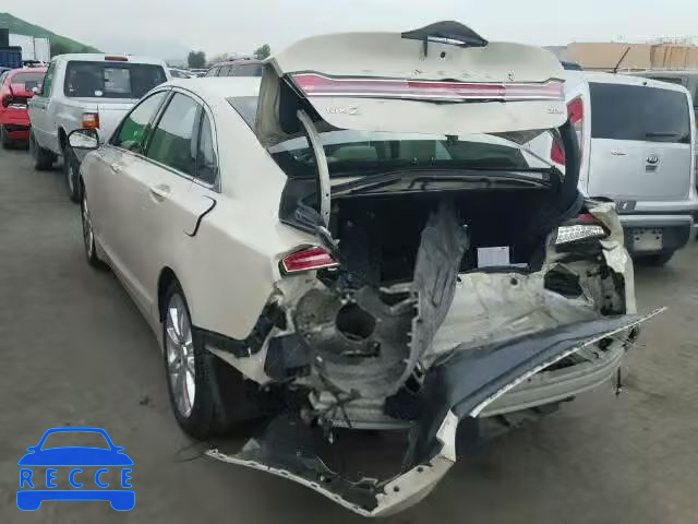 2016 LINCOLN MKZ HYBRID 3LN6L2LU8GR624887 зображення 2