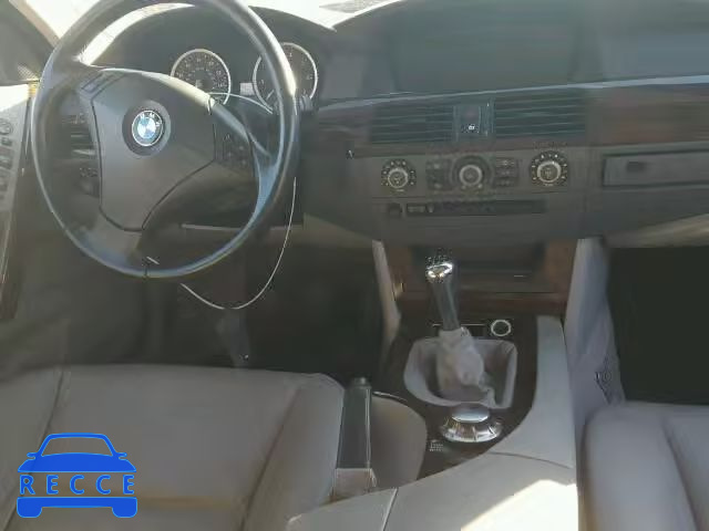 2005 BMW 530I WBANA73575B048736 зображення 8