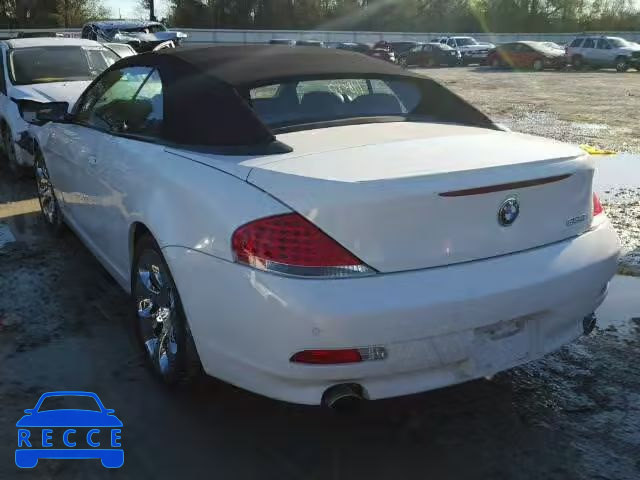 2007 BMW 650I WBAEK13537CN80685 зображення 2