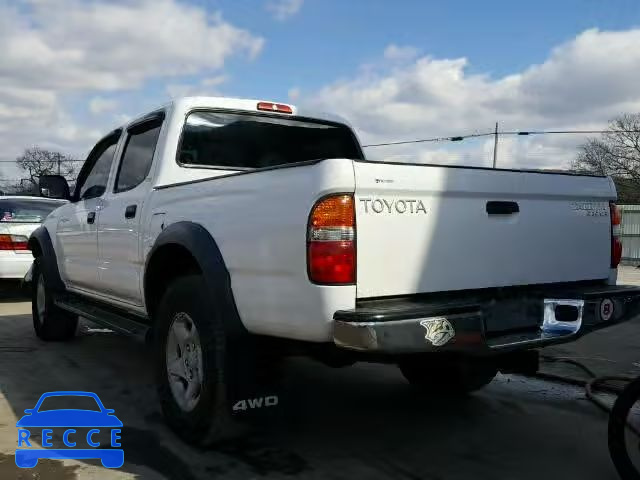 2001 TOYOTA TACOMA DOU 5TEHN72NX1Z758578 image 2