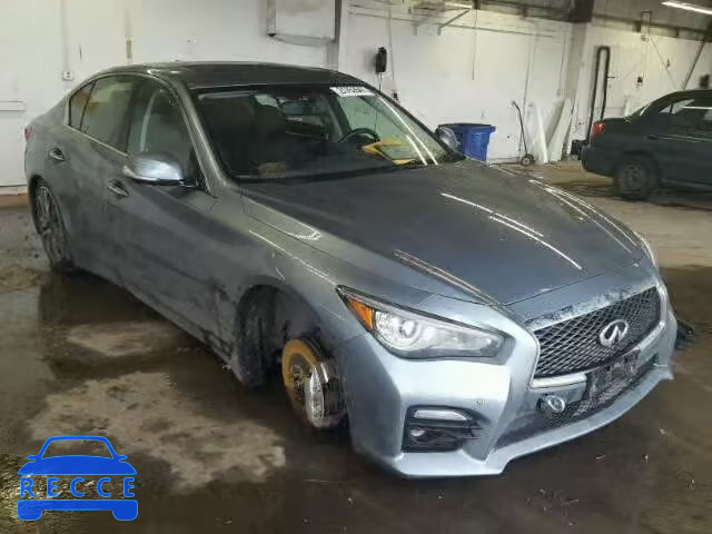 2014 INFINITI Q50 HYBRID JN1AV7AR9EM701456 зображення 0