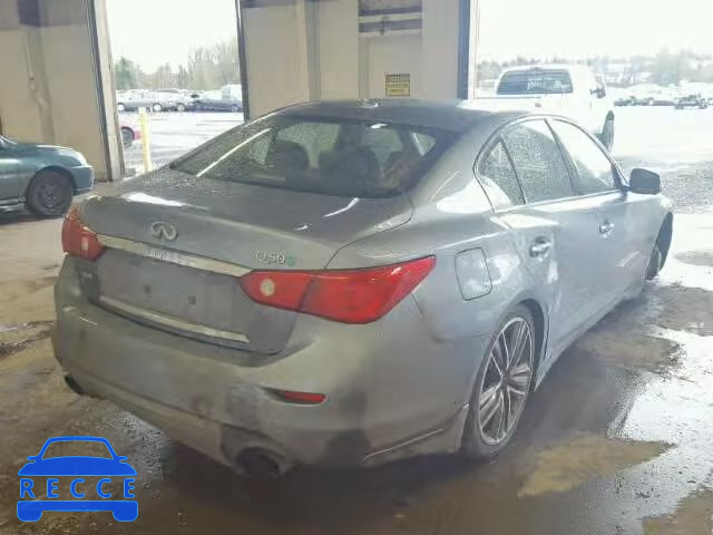 2014 INFINITI Q50 HYBRID JN1AV7AR9EM701456 image 3