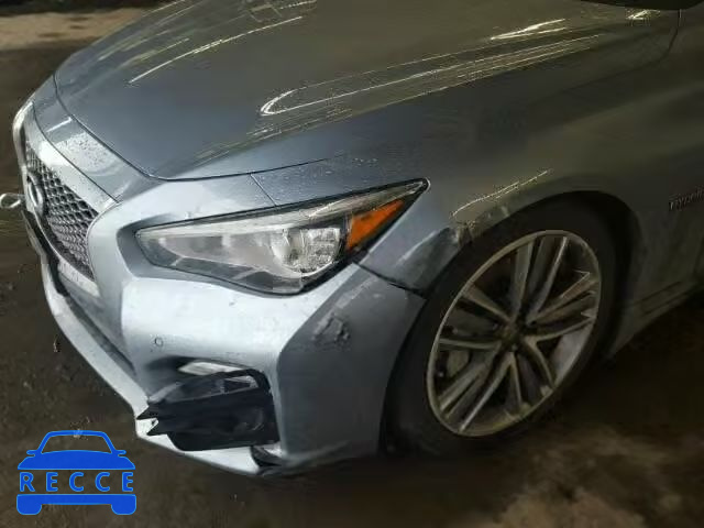 2014 INFINITI Q50 HYBRID JN1AV7AR9EM701456 image 8