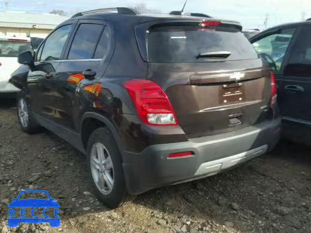 2015 CHEVROLET TRAX 1LT A KL7CJRSB0FB056530 зображення 2