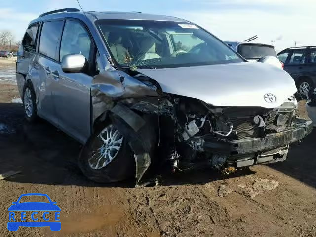 2014 TOYOTA SIENNA XLE 5TDYK3DC1ES449016 image 0