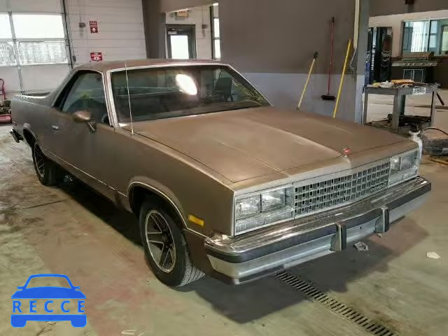 1984 CHEVROLET EL CAMINO 1GCCW80H2ER210702 image 0