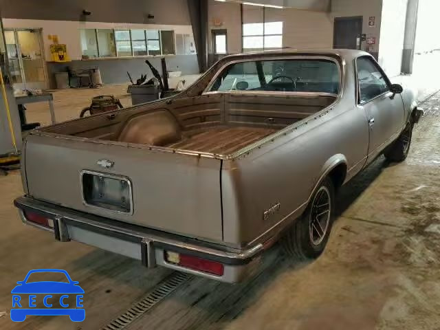 1984 CHEVROLET EL CAMINO 1GCCW80H2ER210702 image 3