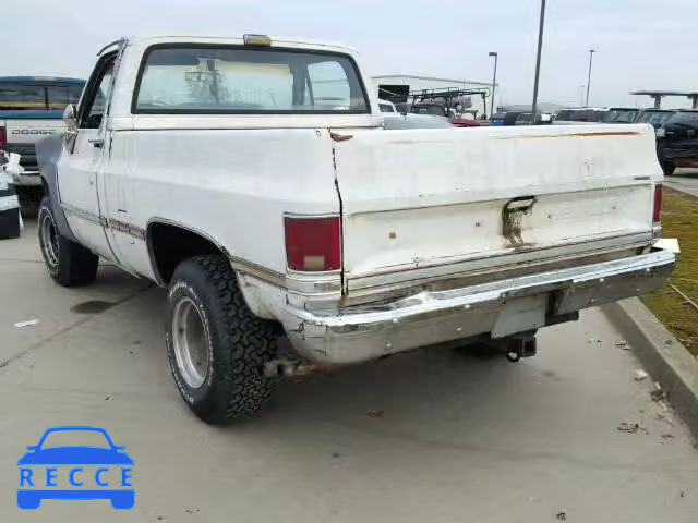 1987 CHEVROLET V10 1GCEV14K6HJ158048 Bild 2