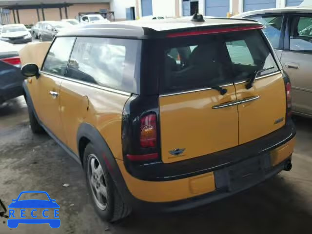 2008 MINI COOPER CLU WMWML335X8TN66787 image 2