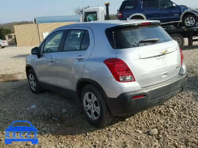 2015 CHEVROLET TRAX LS KL7CJKSB0FB210452 image 2