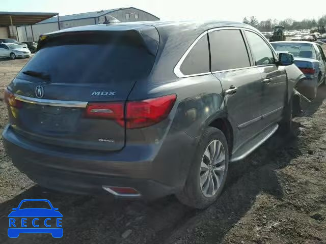 2014 ACURA MDX TECH 5FRYD4H40EB021685 зображення 3