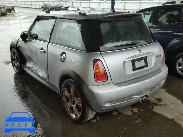 2004 MINI COOPER S WMWRE33464TD74254 image 2