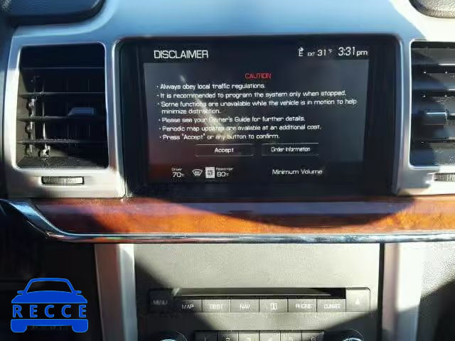 2011 LINCOLN MKZ HYBRID 3LNDL2L35BR755220 image 8