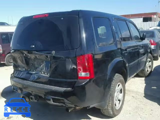 2014 HONDA PILOT LX 5FNYF3H21EB012028 image 3