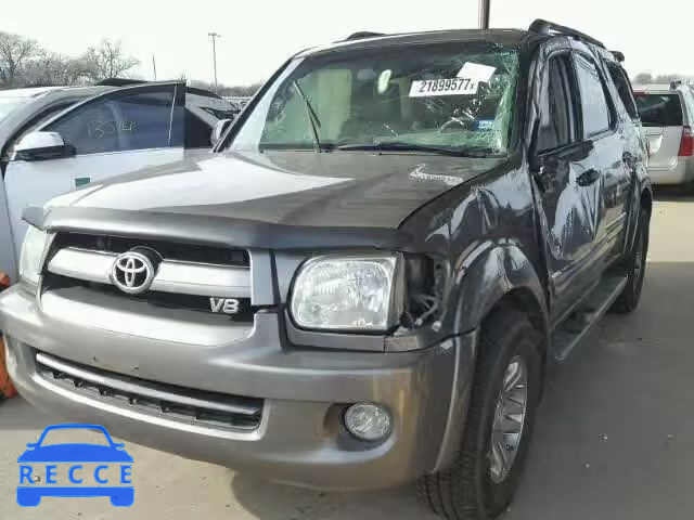 2007 TOYOTA SEQUOIA SR 5TDZT34A17S296348 зображення 1