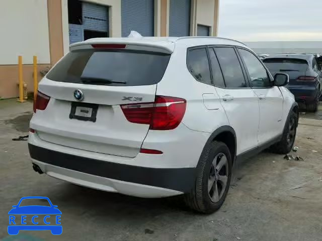 2011 BMW X3 XDRIVE2 5UXWX5C58BL712637 зображення 3