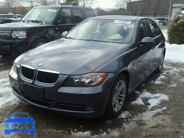 2008 BMW 328XI SULE WBAVC73578KP37691 зображення 1