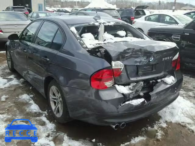 2008 BMW 328XI SULE WBAVC73578KP37691 зображення 2