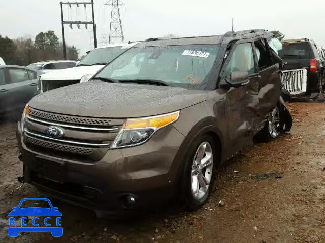 2015 FORD EXPLORER L 1FM5K7F87FGA32140 image 1