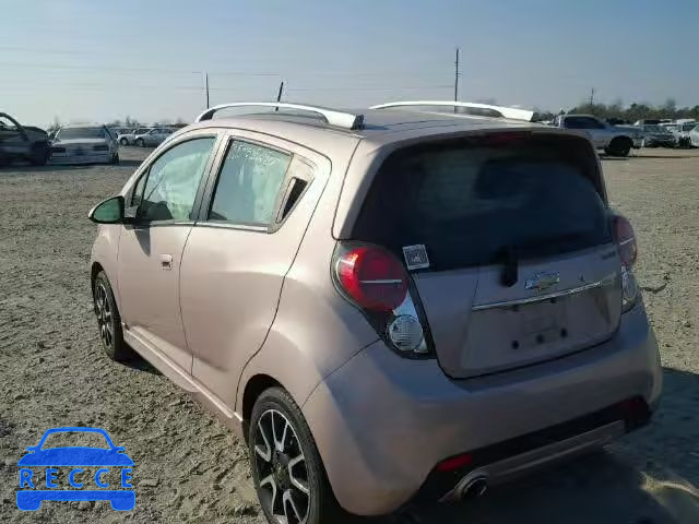 2013 CHEVROLET SPARK 2LT KL8CF6S90DC506399 image 2