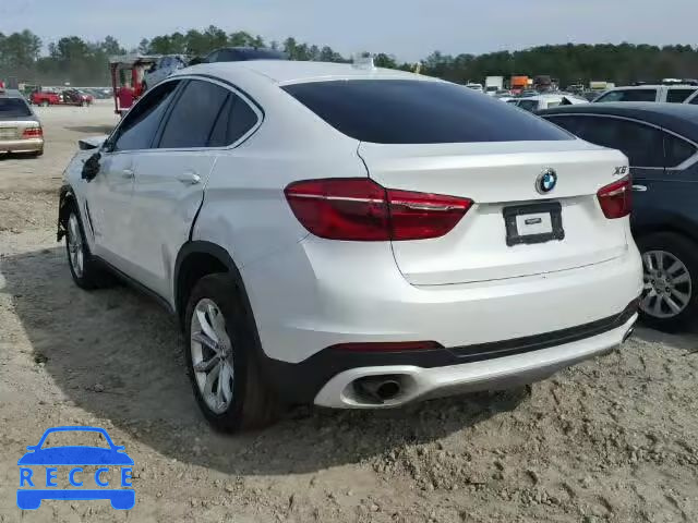 2016 BMW X6 SDRIVE3 5UXKU0C59G0F92224 image 2