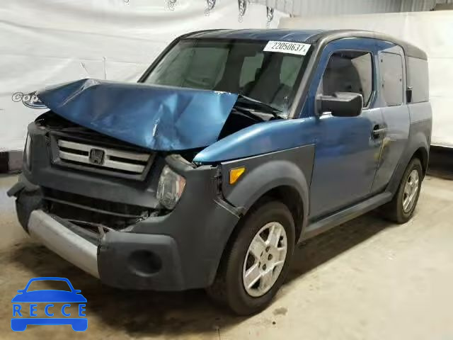 2008 HONDA ELEMENT LX 5J6YH183X8L000981 image 1