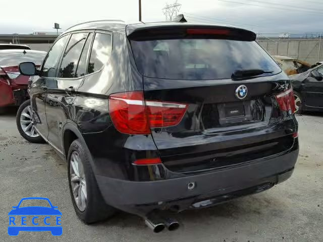 2013 BMW X3 XDRIVE2 5UXWX9C51D0A24400 зображення 2