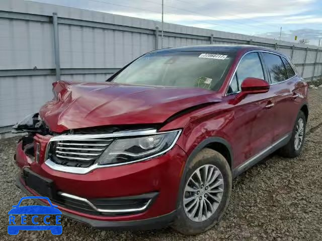 2016 LINCOLN MKX SELECT 2LMTJ8KR8GBL50229 зображення 1