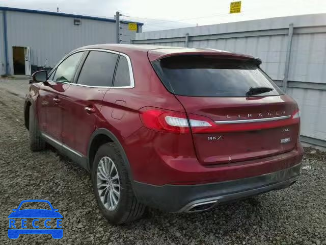 2016 LINCOLN MKX SELECT 2LMTJ8KR8GBL50229 image 2