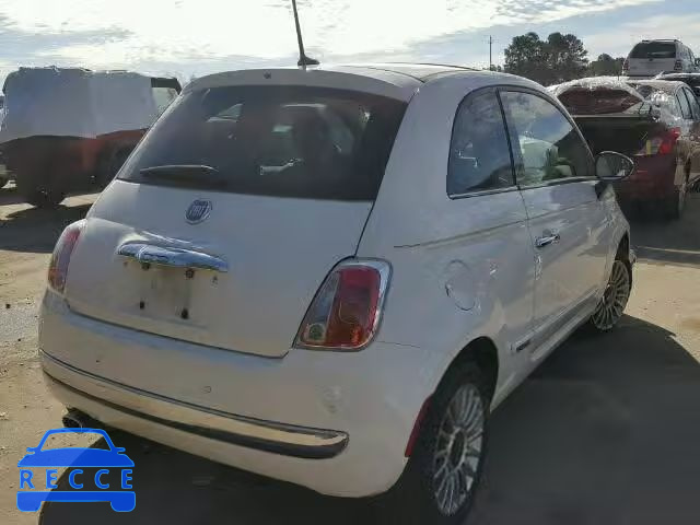 2012 FIAT 500 LOUNGE 3C3CFFCR3CT127197 image 3