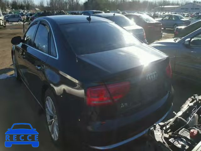 2011 AUDI A8 QUATTRO WAUAVAFD5BN024559 image 2