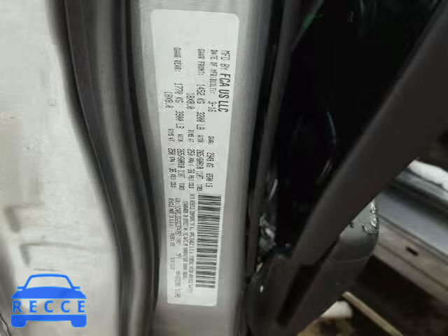 2016 DODGE DURANGO LI 1C4RDJDG2GC374787 image 9