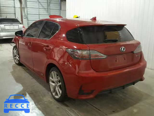 2014 LEXUS CT200H JTHKD5BH3E2192490 image 2