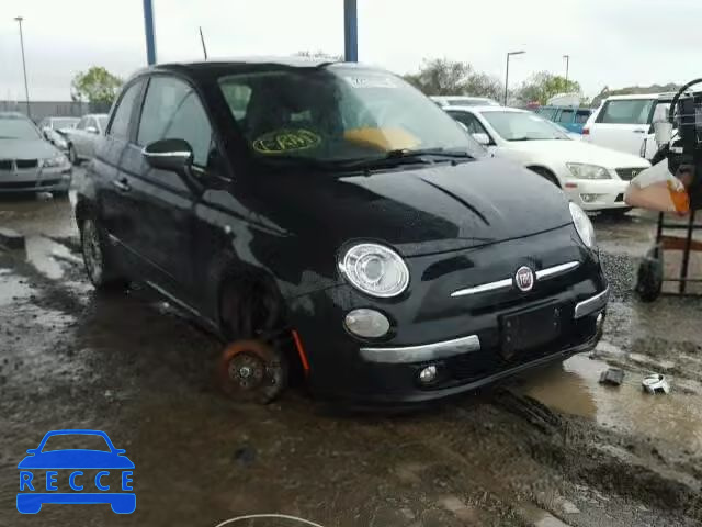 2013 FIAT 500 LOUNGE 3C3CFFCR8DT540962 зображення 0