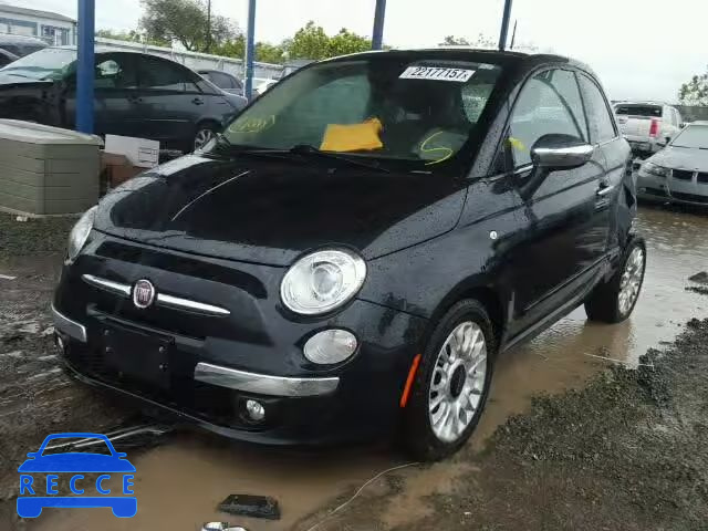 2013 FIAT 500 LOUNGE 3C3CFFCR8DT540962 зображення 1