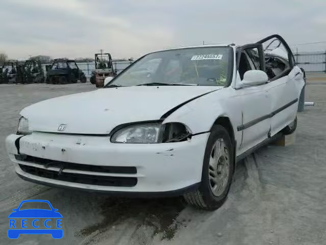 1993 HONDA CIVIC EX/E JHMEH9692PS004301 зображення 1