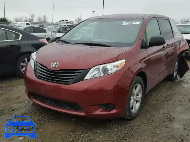 2013 TOYOTA SIENNA 5TDZK3DC1DS304285 Bild 1