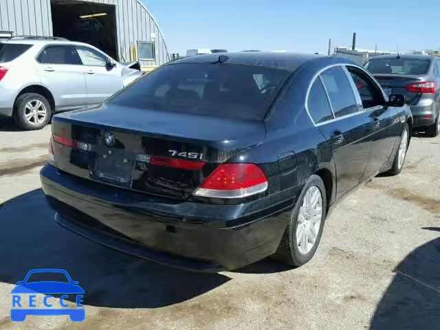 2002 BMW 745I WBAGL63482DP52321 image 3