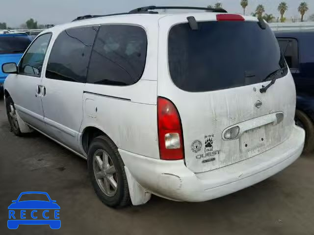 2001 NISSAN QUEST GLE 4N2ZN17T51D824484 image 2