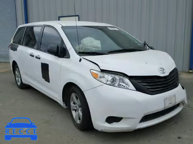 2014 TOYOTA SIENNA 5TDZK3DC5ES501722 image 0