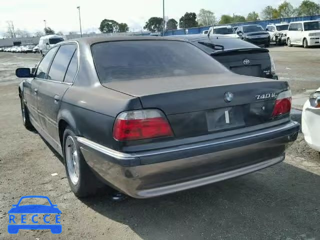 1997 BMW 740IL WBAGJ8321VDL40276 image 2