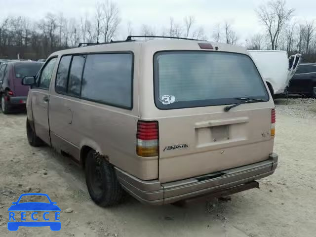 1994 FORD AEROSTAR 1FMDA31X3RZA85433 зображення 2