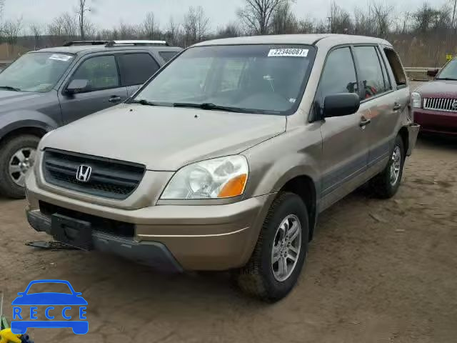 2005 HONDA PILOT LX 2HKYF18115H561158 image 1