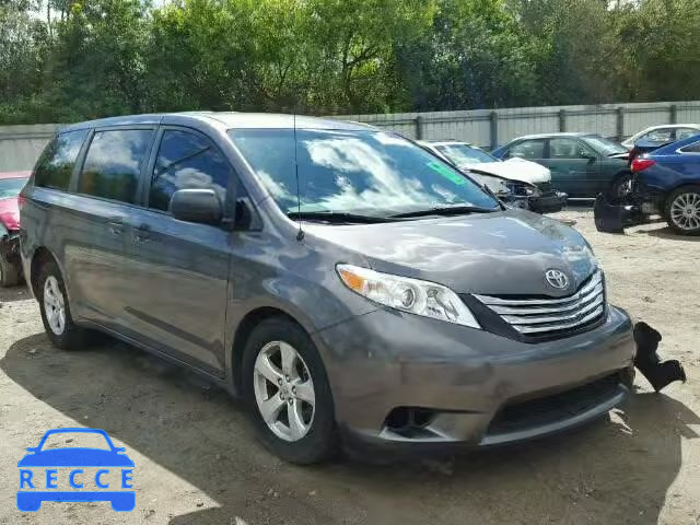2014 TOYOTA SIENNA 5TDZK3DC5ES495470 image 0