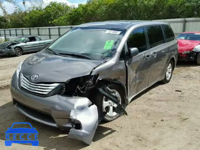 2014 TOYOTA SIENNA 5TDZK3DC5ES495470 image 1