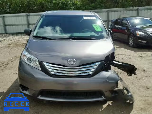 2014 TOYOTA SIENNA 5TDZK3DC5ES495470 image 8